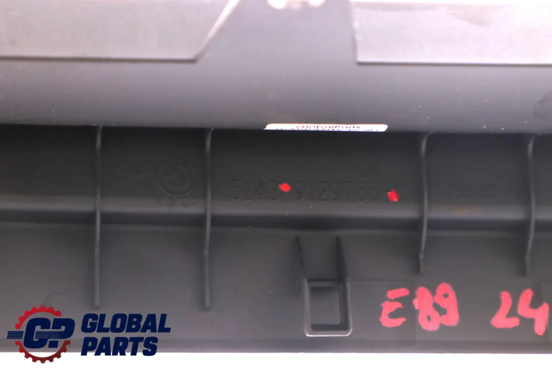 BMW Z4 Series E89 Convertible Roadster Rear Bulkhead Partition Top Panel - SKU 9129766 - Part number 9129766