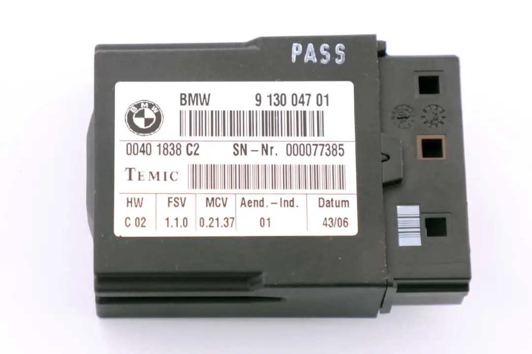  *BMW 3 4 5 Series E92 F32 E61 LCPA Modul Sitz - SKU 9130047 - Teilenummer 9130047