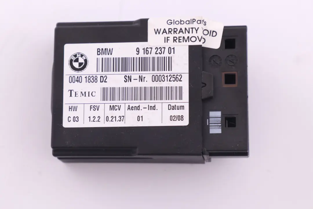 LCPA Seat Belt Module ECU to BMW 3 4 5 Series E92 F32 E61 with Part number 9130047 BMW 3 4 5 Series E92 F32 E61 LCPA Seat Belt Module ECU - SKU 9130047 - Part number 9130047