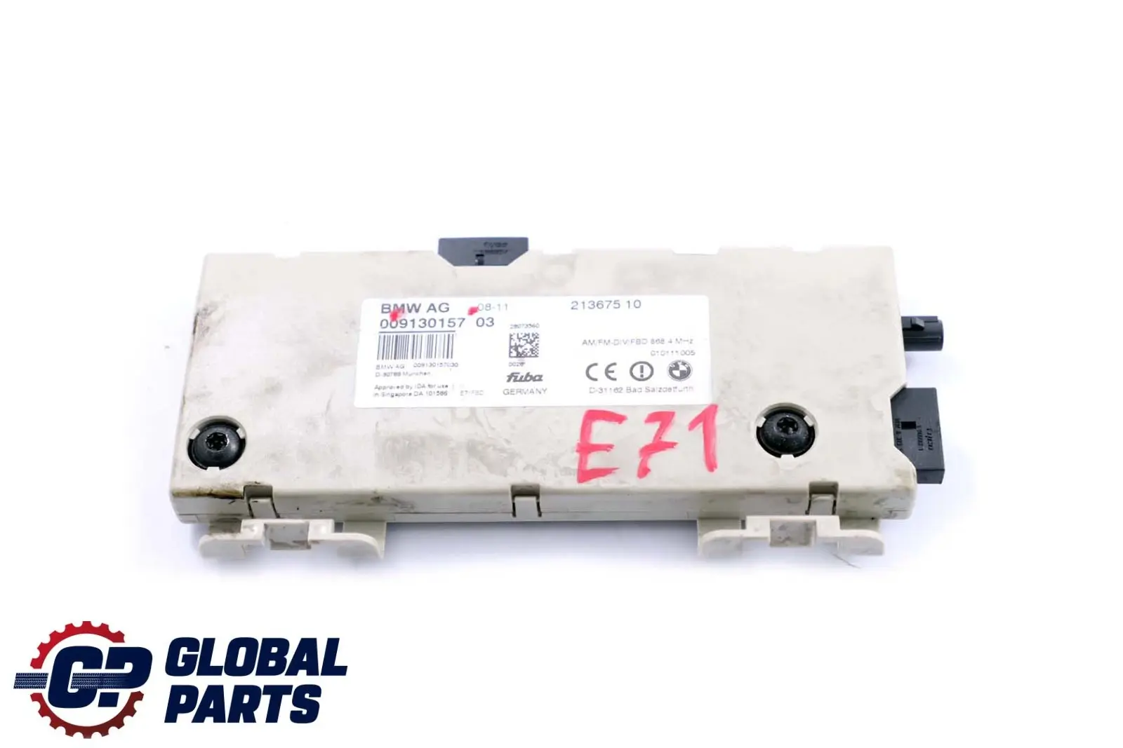BMW X6 E71 Antenne Antennenverstärker Diversity Modul Audio 868 MHZ 9130157