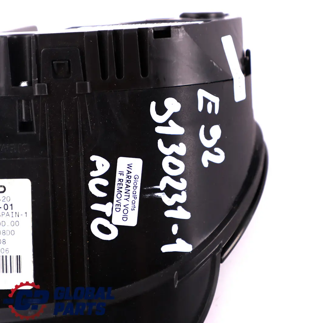 BMW 3 Series E90 E91 E92 Diesel Automatic Instrument Speedometer Clocks - SKU 9130231-1 - Part number 9130231