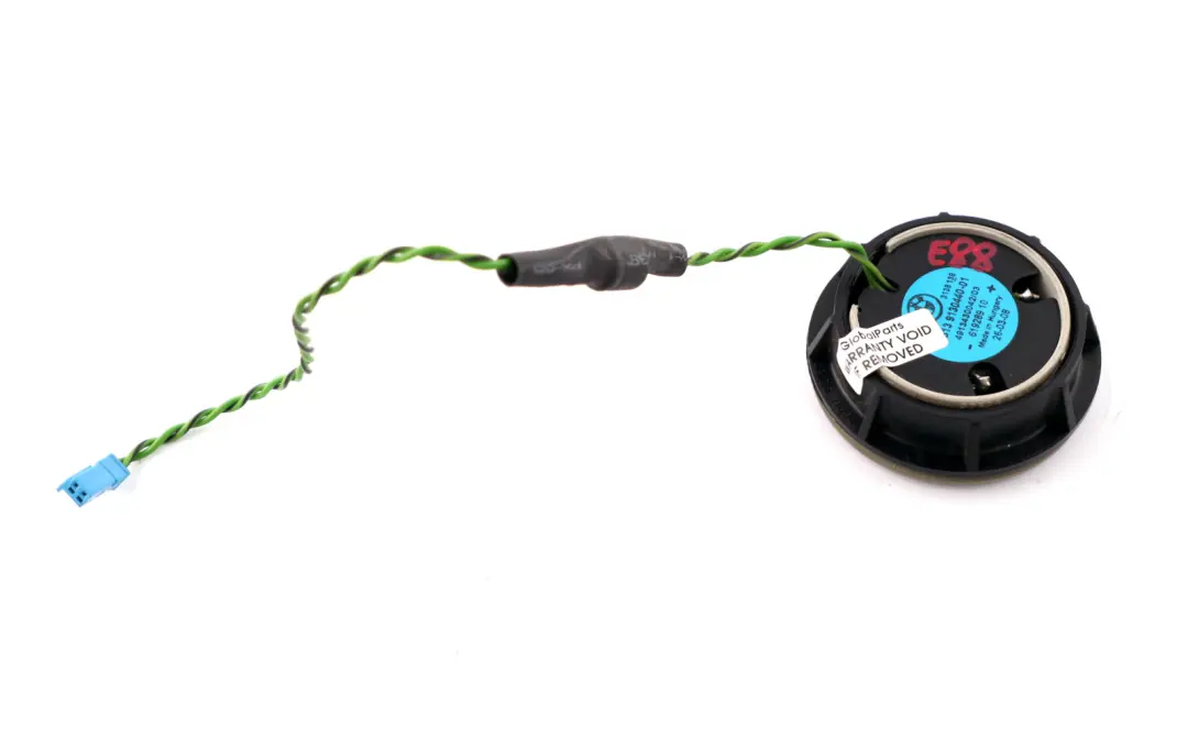 Porta anteriore Sistema Audio Hi-Fi Tweeter Altoparlante GREIGE87 per BMW E88 con numero di parte 9130440 BMW E88 Porta anteriore Sistema Audio Hi-Fi Tweeter Altoparlante GREIGE87 - SKU 9130440 - Numero di parte 9130440