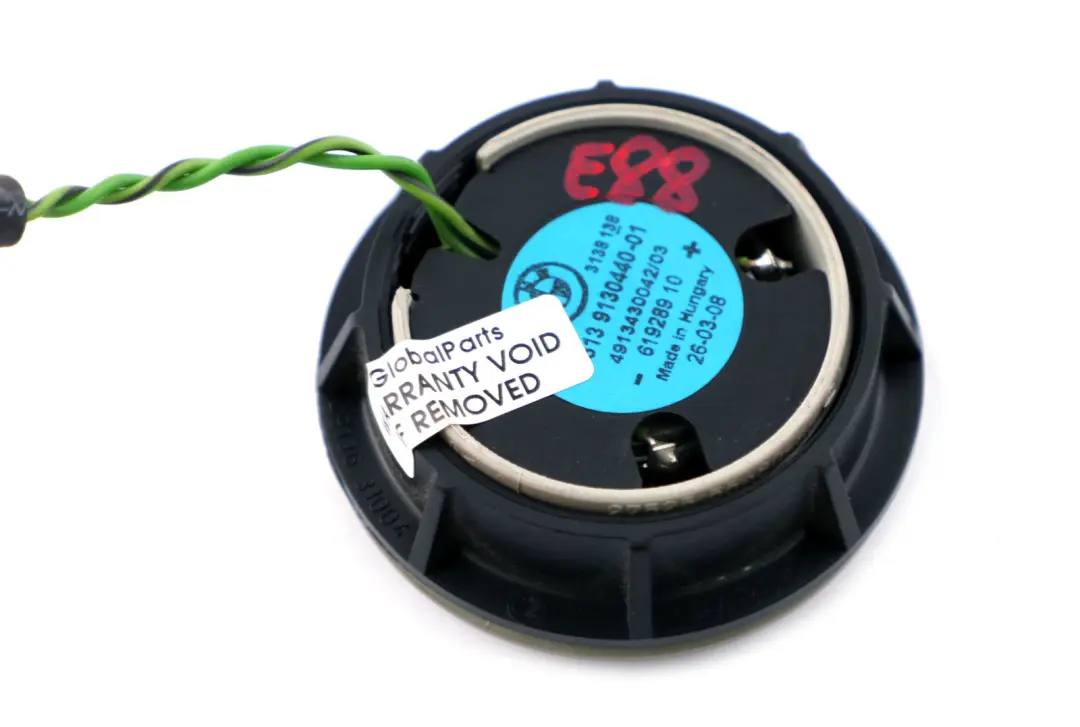 BMW 1 Series E88 Front Door Hi-Fi Audio System Tweeter Speaker GREIGE87 - SKU 9130440 - Part number 9130440