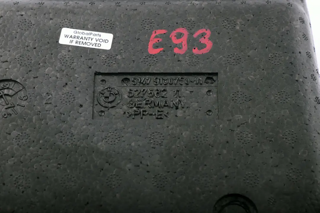 E93N LCI Ablagewanne Rumble Bagages Coffre pour BMW 3 E93 à propos du numéro de pièce 9130750 BMW 3 E93 E93N LCI Ablagewanne Rumble Bagages Coffre - SKU 9130750 - Numéro de pièce 9130750