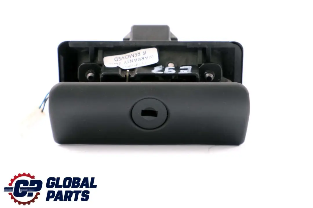 BMW 3 Series E93 Glovebox Glove Box Catch Lock Handle Catch Black - SKU 9130769 - Part number 9130769