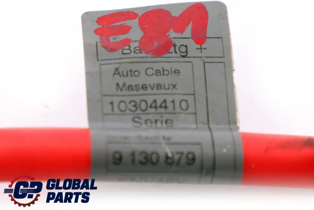 BMW 1 Series E81 E87 Battery Cable Plus Pole Positive Wire SBK 6988975 - SKU 9130879 - Part number 9130879
