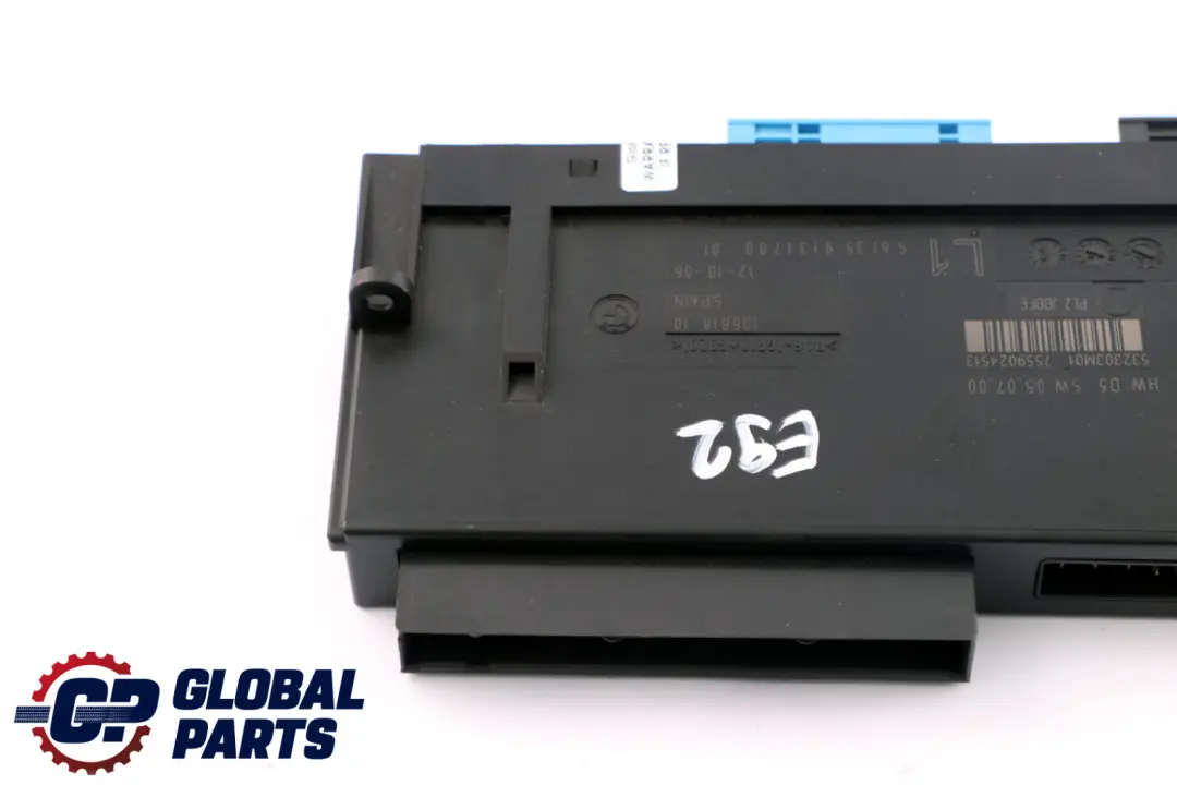 BMW E92 ECU Moduł Komfortu L1 PL2 JBBFE - SKU 9131780 - Numer Części 9131780