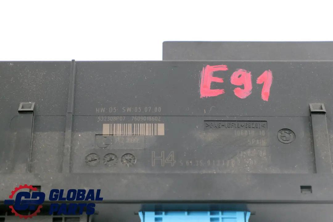 ECU Body Control Module H4 PL2 6135 to BMW E91 Touring with Part number 913178279 BMW E91 Touring ECU Body Control Module H4 PL2 6135 - SKU 9131782 - Part number 913178279