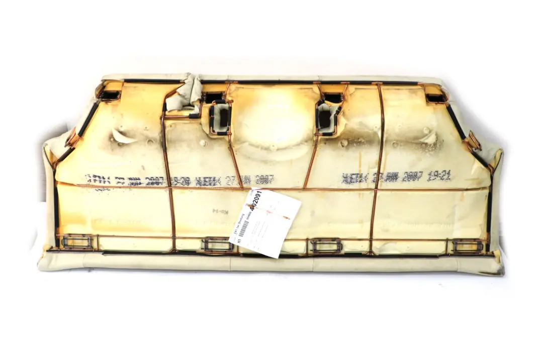 BMW 1 Series E81 Leather Interior Rear Seat Bench Couch Cover Lemon - SKU 9131883 - Part number 9131883