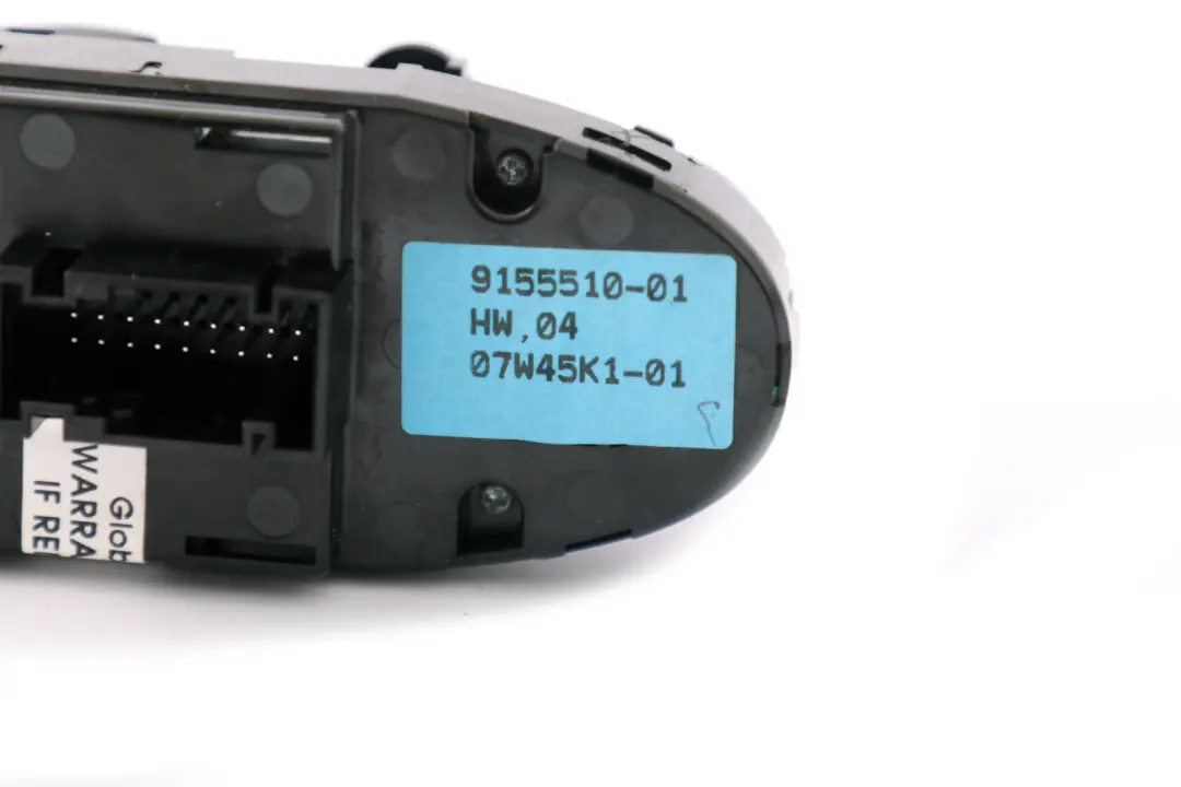 BMW E92 Interruttore Alzacristalli Lato Conducente - SKU 9132165 - Numero di parte 9132165