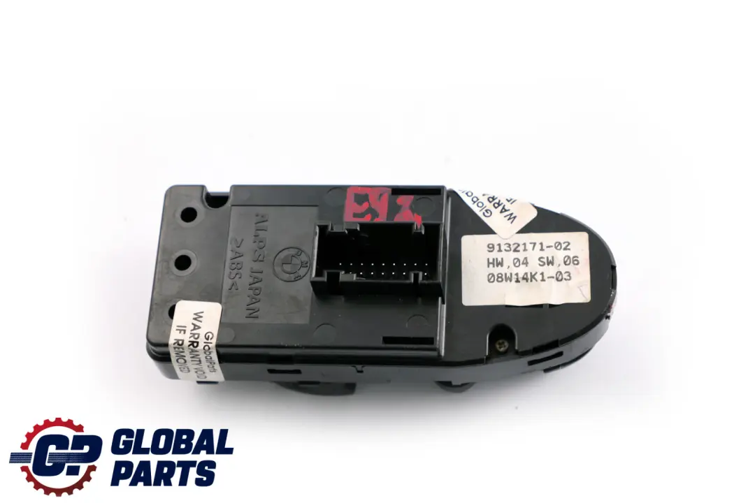 BMW E92 Switch Unit Window Lifter Regulator Driver's Side O/S - SKU 9132171 - Part number 9217359