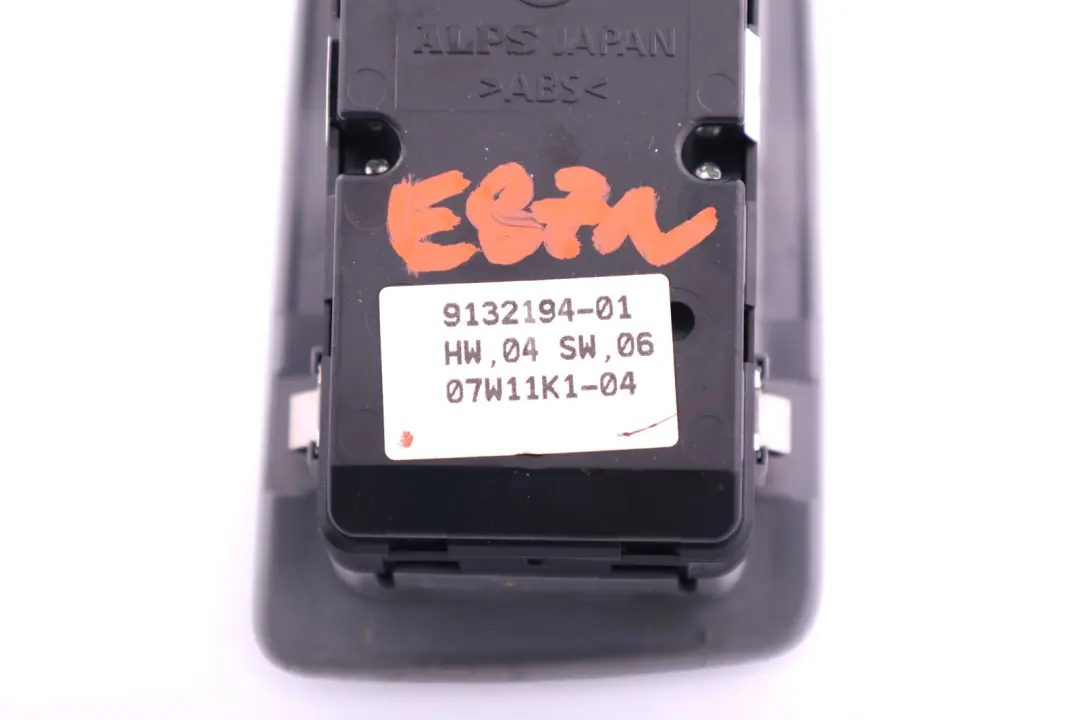 BMW 1 Series E87 LCI Power Fold Driver's Side Window Lifter Switch Grey - SKU rhd-9132194 - Part number 9217268