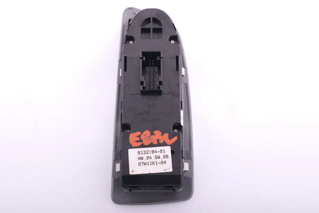 BMW 1 Series E87 LCI Power Fold Driver's Side Window Lifter Switch Grey - SKU rhd-9132194 - Part number 9217268