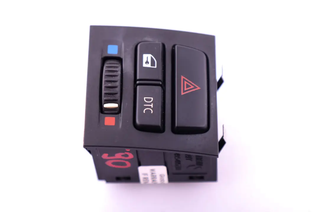  Switch Panel BMW E90 E90 E91 E91 E92 E93 ZV Hazard Lights DTC Button - SKU 9132421 - Part number 9132421