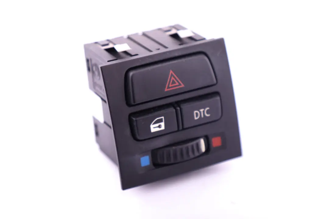 BMW E90 E90 E91 E91 E92 Panel Interuptores Luces Emergencia ZV Botón DTC - SKU 9132421 - Número de pieza 9132421