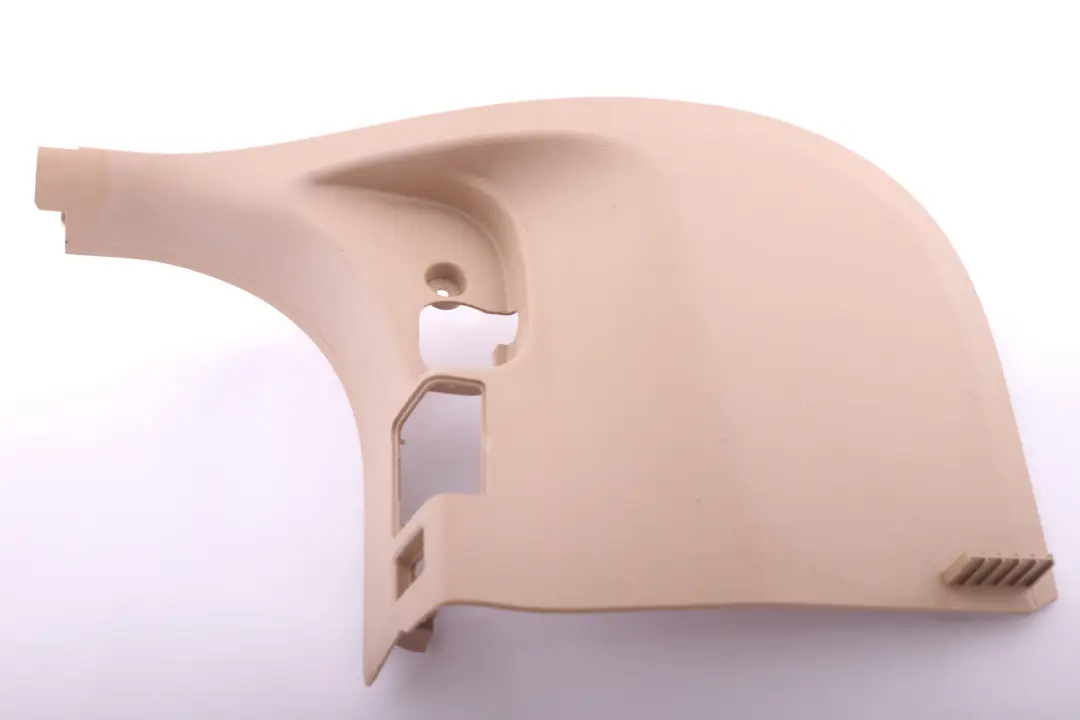 BMW 3 Series E90 E91 Front Right Driver's Side Lateral Trim Panel O/S Beige - SKU rhd-9132714-1 - Part number 9132714