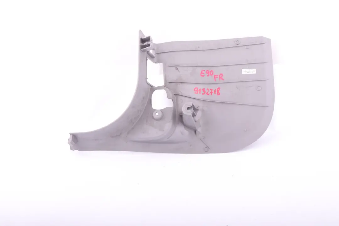 BMW E90 E91 E92 Cover Front Right Lateral Trim Panel Leg Room O/S Grey 9132714 - SKU rhd-9132718 - Part number 9132718