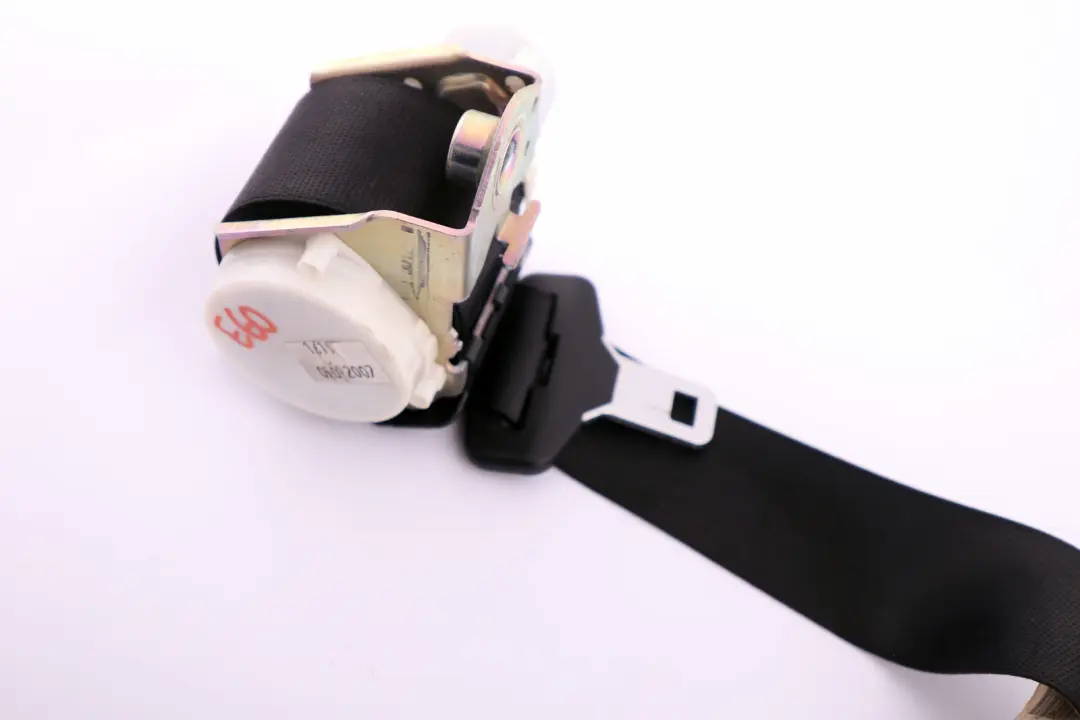 BMW 5 Series E60 LCI Upper Seat Belt Rear Centre Black - SKU 9132818 - Part number 9132818