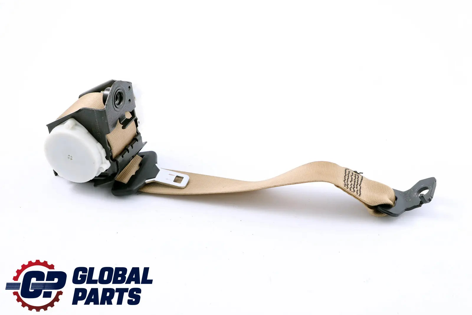 BMW 5 Series E60 E60 LCI Rear Center Upper Seat Belt Beige