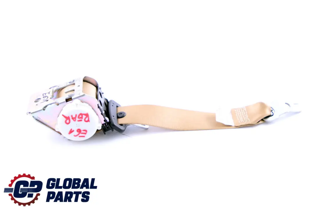 BMW 5 Series E61 Touring Rear Seat Centre Upper Belt Beige - SKU 9132828 - Part number 9132828