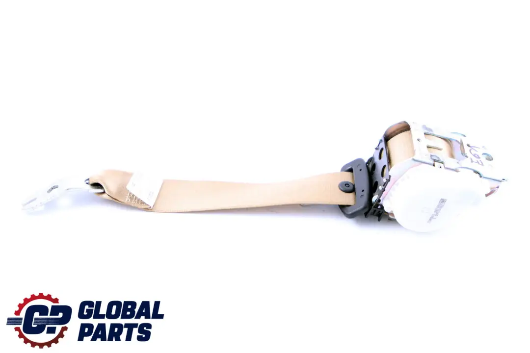 BMW E61 Touring Sedile posteriore centrale Cintura superiore Beige - SKU 9132828 - Numero di parte 9132828