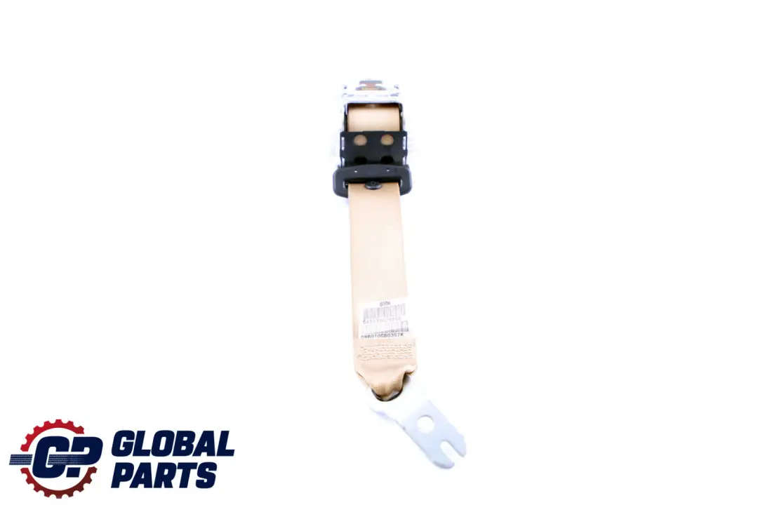 BMW E61 Touring Sedile posteriore centrale Cintura superiore Beige - SKU 9132828 - Numero di parte 9132828