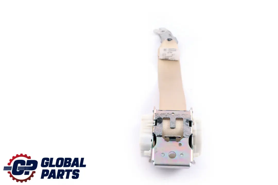 Centre Upper Belt Creme Beige Cremebeige to BMW 5 SERIES E61 LCI Rear with Part number 9132829 BMW 5 SERIES E61 LCI Rear Centre Upper Belt Creme Beige Cremebeige - SKU 9132829 - Part number 9132829