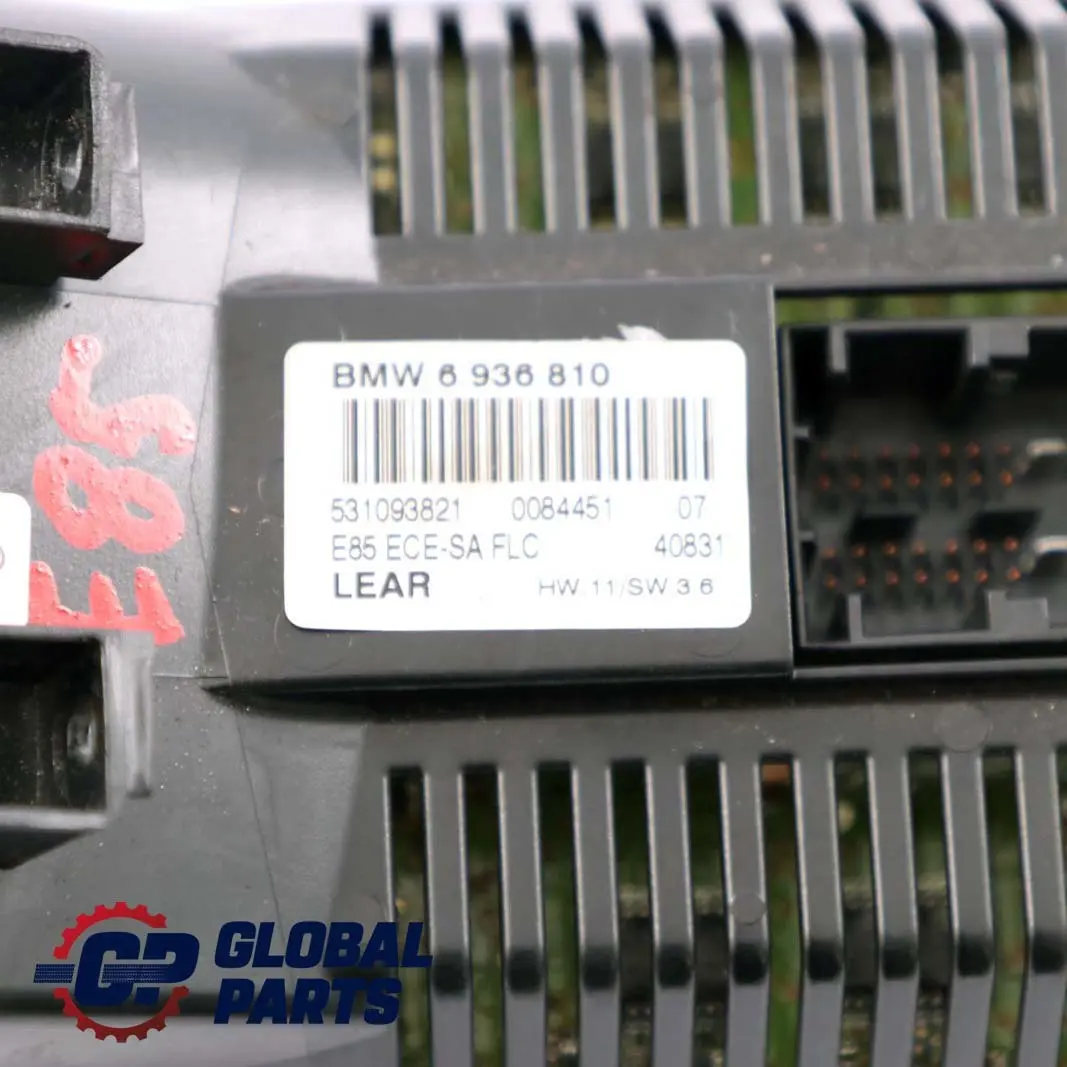 Élément de contrôle des phares Interrupteur 6936810 pour BMW Z4 E85 Roadster à propos du numéro de pièce 9133037 BMW Z4 E85 Roadster Élément de contrôle des phares Interrupteur 6936810 - SKU 9133037 - Numéro de pièce 9133037