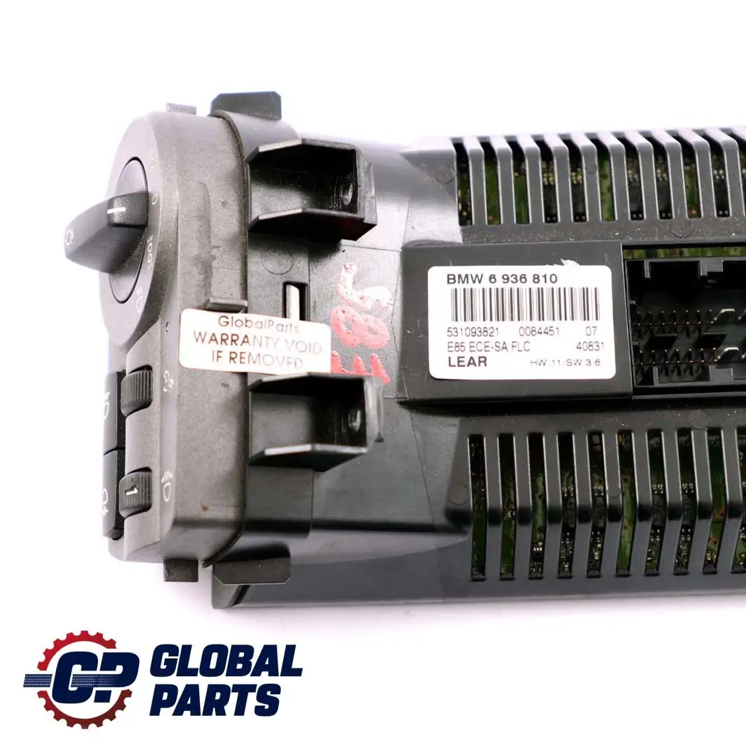 Élément de contrôle des phares Interrupteur 6936810 pour BMW Z4 E85 Roadster à propos du numéro de pièce 9133037 BMW Z4 E85 Roadster Élément de contrôle des phares Interrupteur 6936810 - SKU 9133037 - Numéro de pièce 9133037