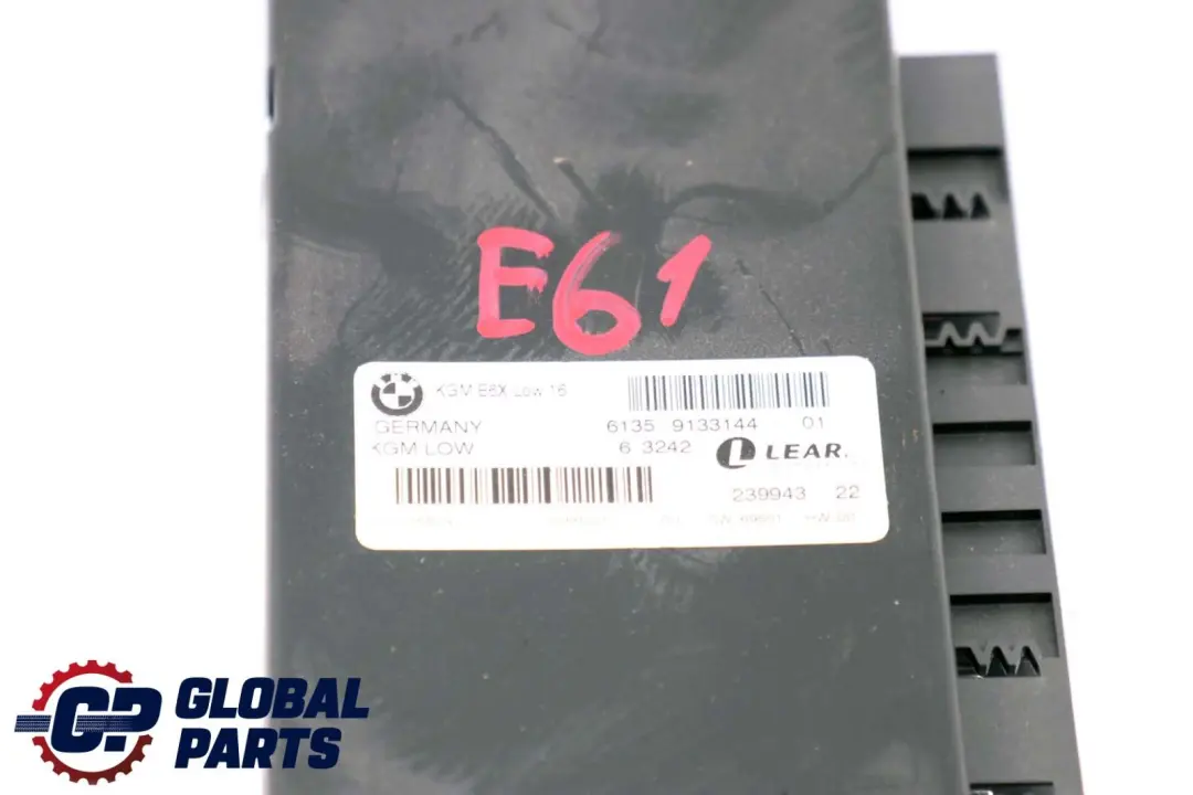 BMW 5 Series E61 Body Gateway Module KGM LOW LEAR - SKU 9133144 - Part number 9133144