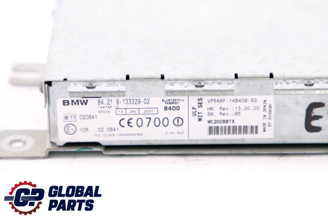 Freisprecheinrichtung Lademodul MULF für BMW E39 E46 E81 E87 E90 mit Teilenummer 9133329 BMW E39 E46 E81 E87 E90 Freisprecheinrichtung Lademodul MULF - SKU 9133329 - Teilenummer 9133329