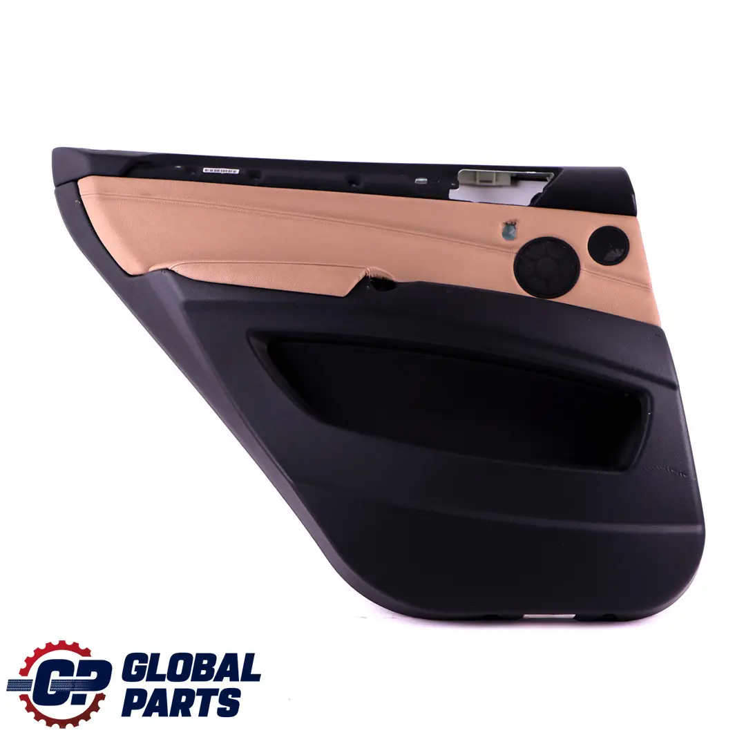 Left N/S Door Card Lining Fabric Leather Nevada Camel to BMW X5 Series E70 Rear with Part number 9133703 BMW X5 Series E70 Rear Left N/S Door Card Lining Fabric Leather Nevada Camel - SKU 9133703 - Part number 9133703