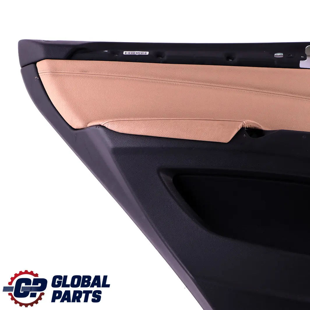 Left N/S Door Card Lining Fabric Leather Nevada Camel to BMW X5 Series E70 Rear with Part number 9133703 BMW X5 Series E70 Rear Left N/S Door Card Lining Fabric Leather Nevada Camel - SKU 9133703 - Part number 9133703