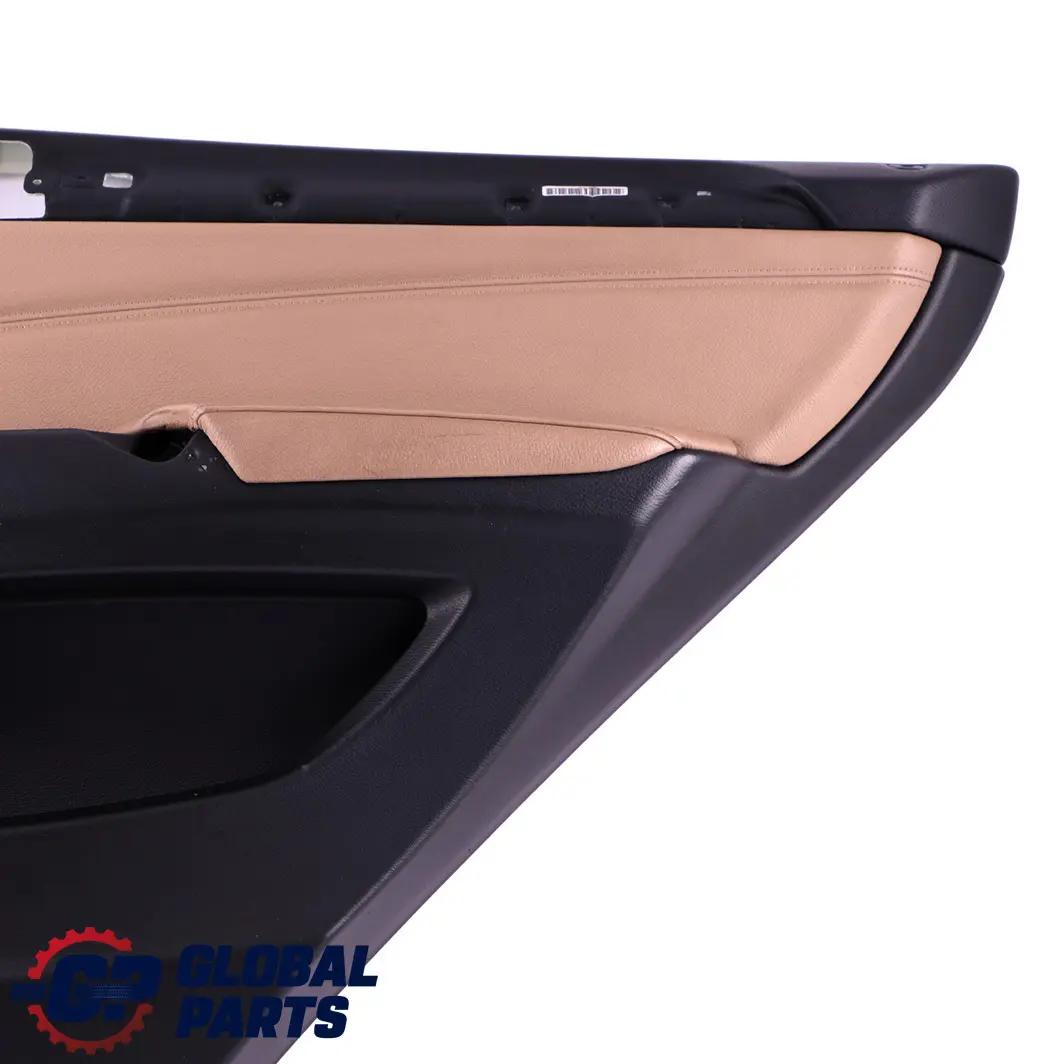 Right O/S Door Card Lining Fabric Leather Nevada Camel to BMW X5 Series E70 Rear with Part number 9133704 BMW X5 Series E70 Rear Right O/S Door Card Lining Fabric Leather Nevada Camel - SKU 9133704 - Part number 9133704