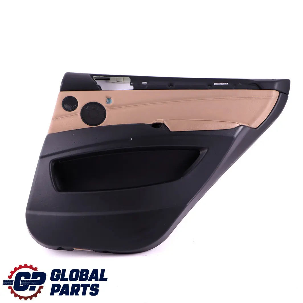 Right O/S Door Card Lining Fabric Leather Nevada Camel to BMW X5 Series E70 Rear with Part number 9133704 BMW X5 Series E70 Rear Right O/S Door Card Lining Fabric Leather Nevada Camel - SKU 9133704 - Part number 9133704