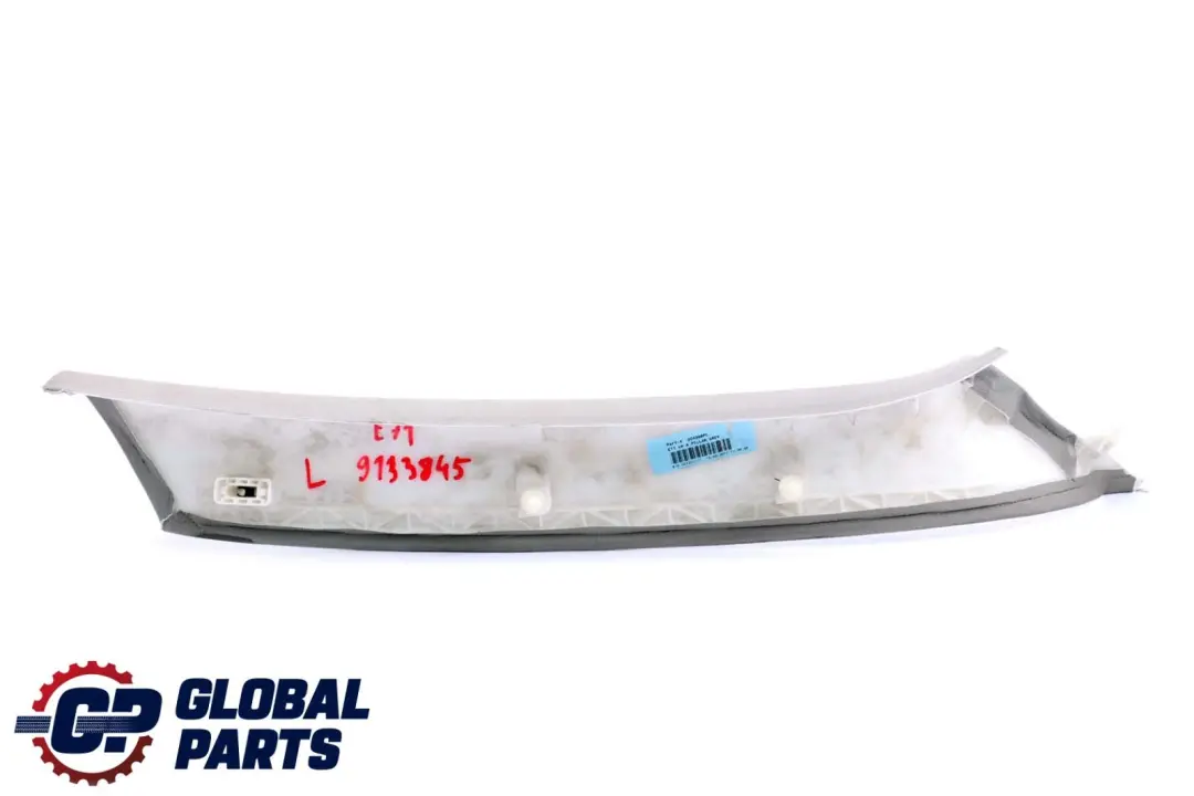 BMW X6 Series E71 Cover Column A Left N/S Trim Panel Himmelgrau Grey - SKU 9133845 - Part number 9133845