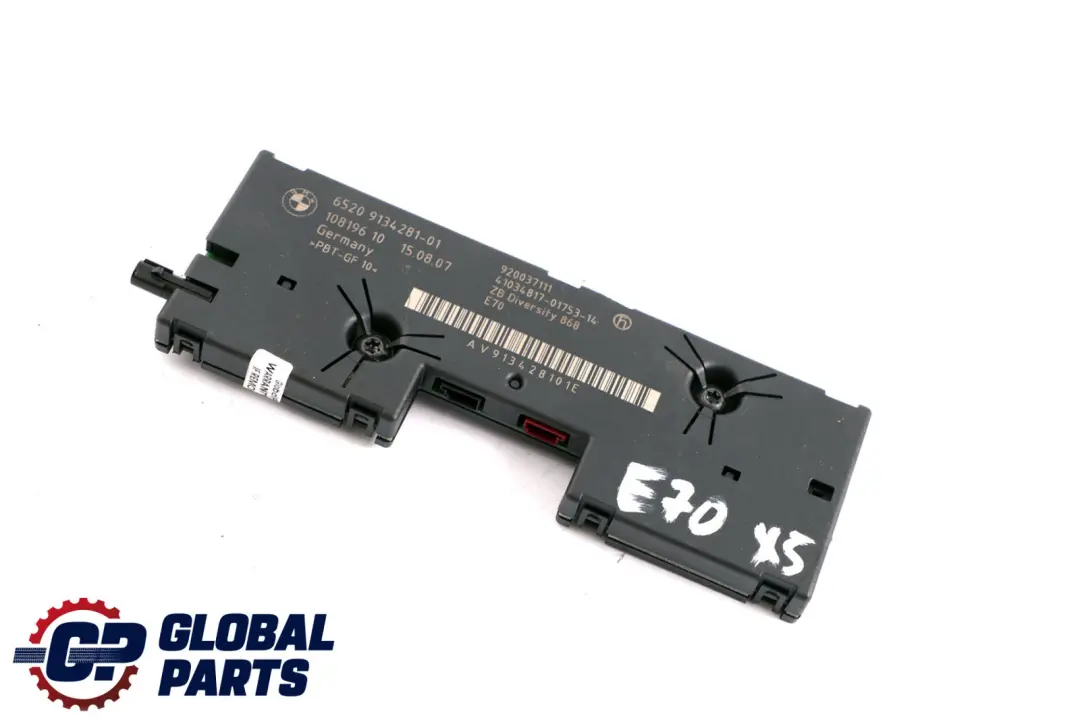 Antennenverstärker Diversity DAB für BMW X5 E70 mit Teilenummer 9134281 BMW X5 E70 Antennenverstärker Diversity DAB - SKU 9134281 - Teilenummer 9134281