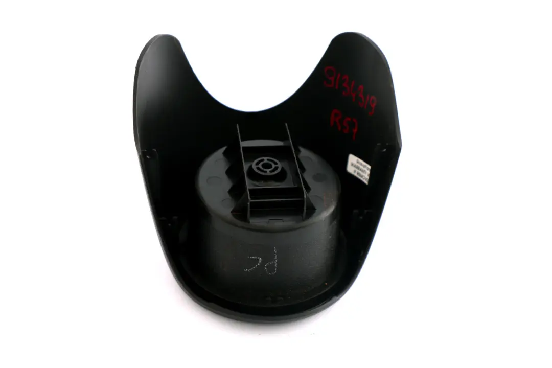 Mini Cabrio R57 R57N LCI Console Centrale Portabevande Posteriore Nero - SKU 9134319 - Numero di parte 9134319
