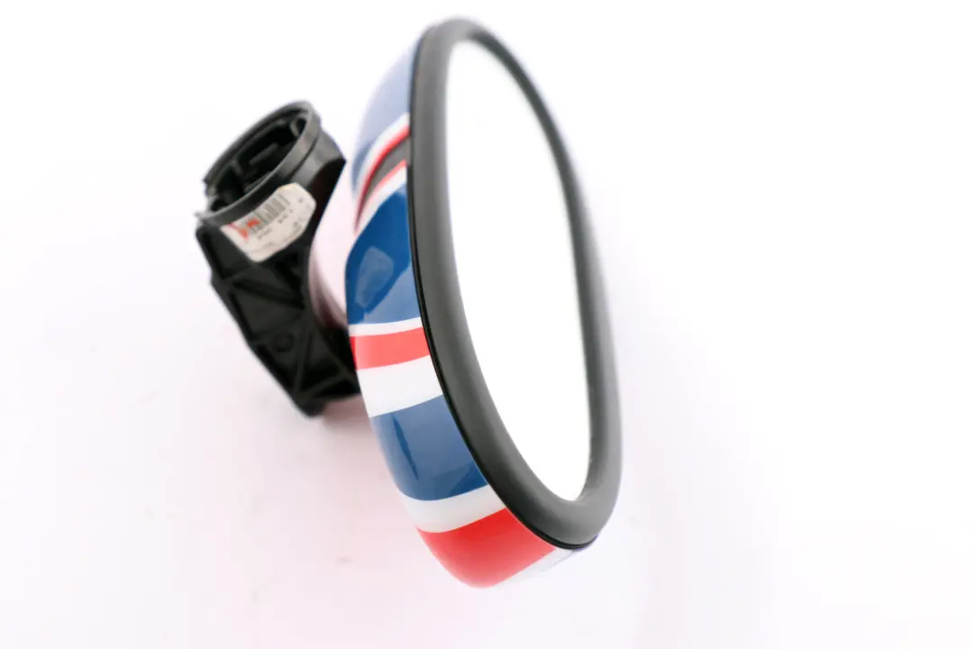 BMW Mini Cooper One R55 R56 Union Jack UK Flag Manual Interior Mirror Radio 868 - SKU 9134358-1 - Part number 9134358