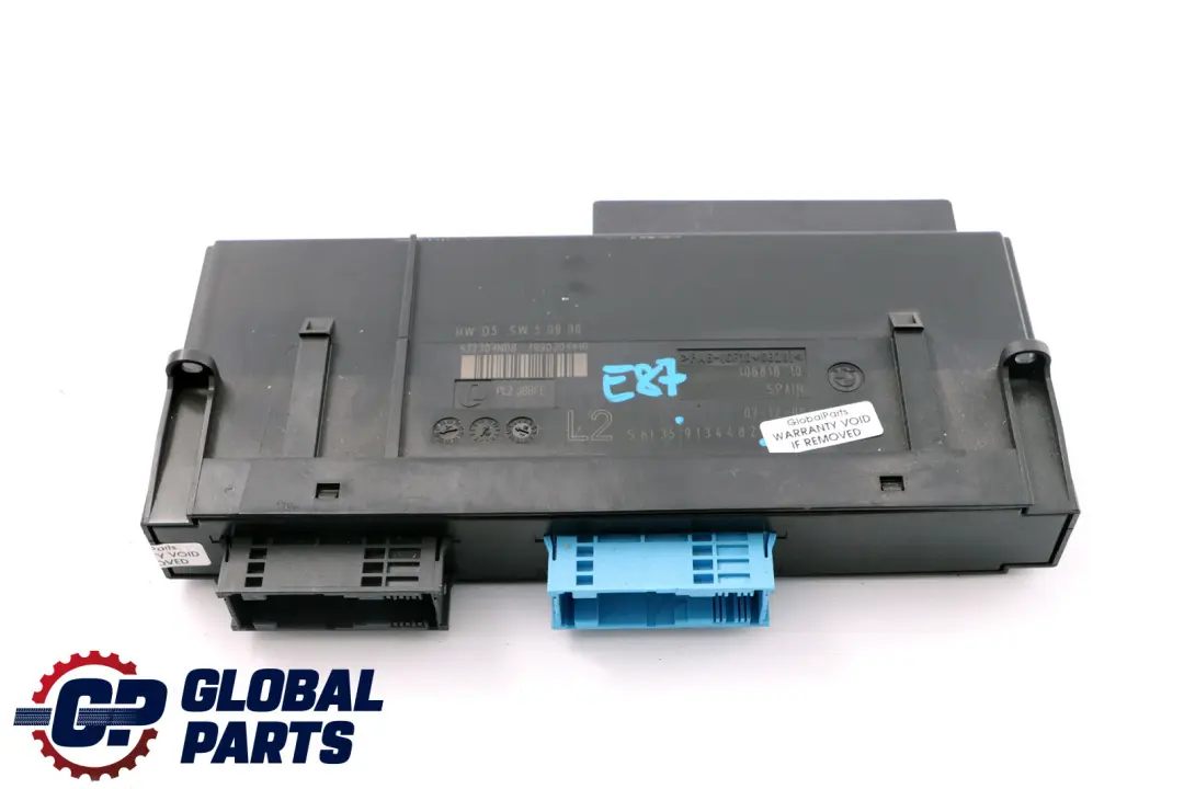 BMW E87 Steuergerät Control Module Unit L2 PL2 JBBFE 6135 - SKU 9134482 - Teilenummer 9134482