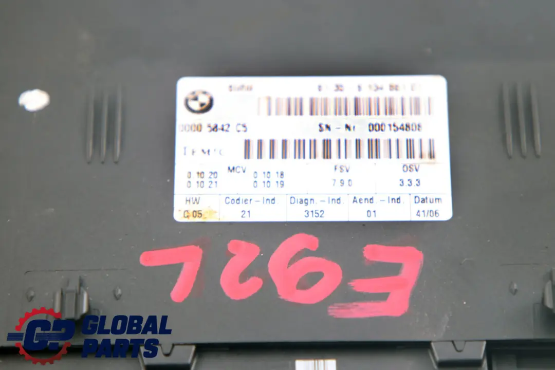 BMW 1 3 Series E87 E90 E91 E92 Seat Control Unit Module ECU - SKU 9134661 - Part number 9196936