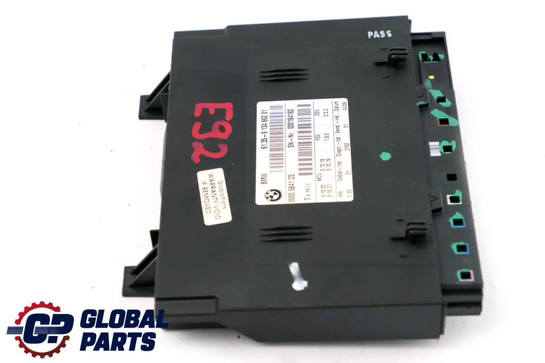 BMW E87 E90 E91 E92 Sitzsteuergerät Modul ECU - SKU 9134662 - Teilenummer 9196936