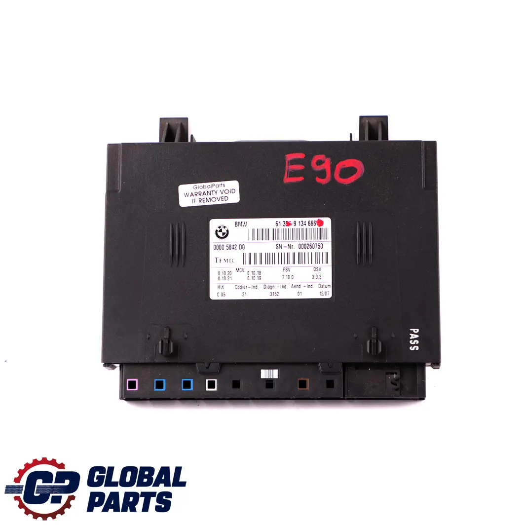 Seat Module BMW E87 E90 E91 E92 Control Unit ECU 9134666