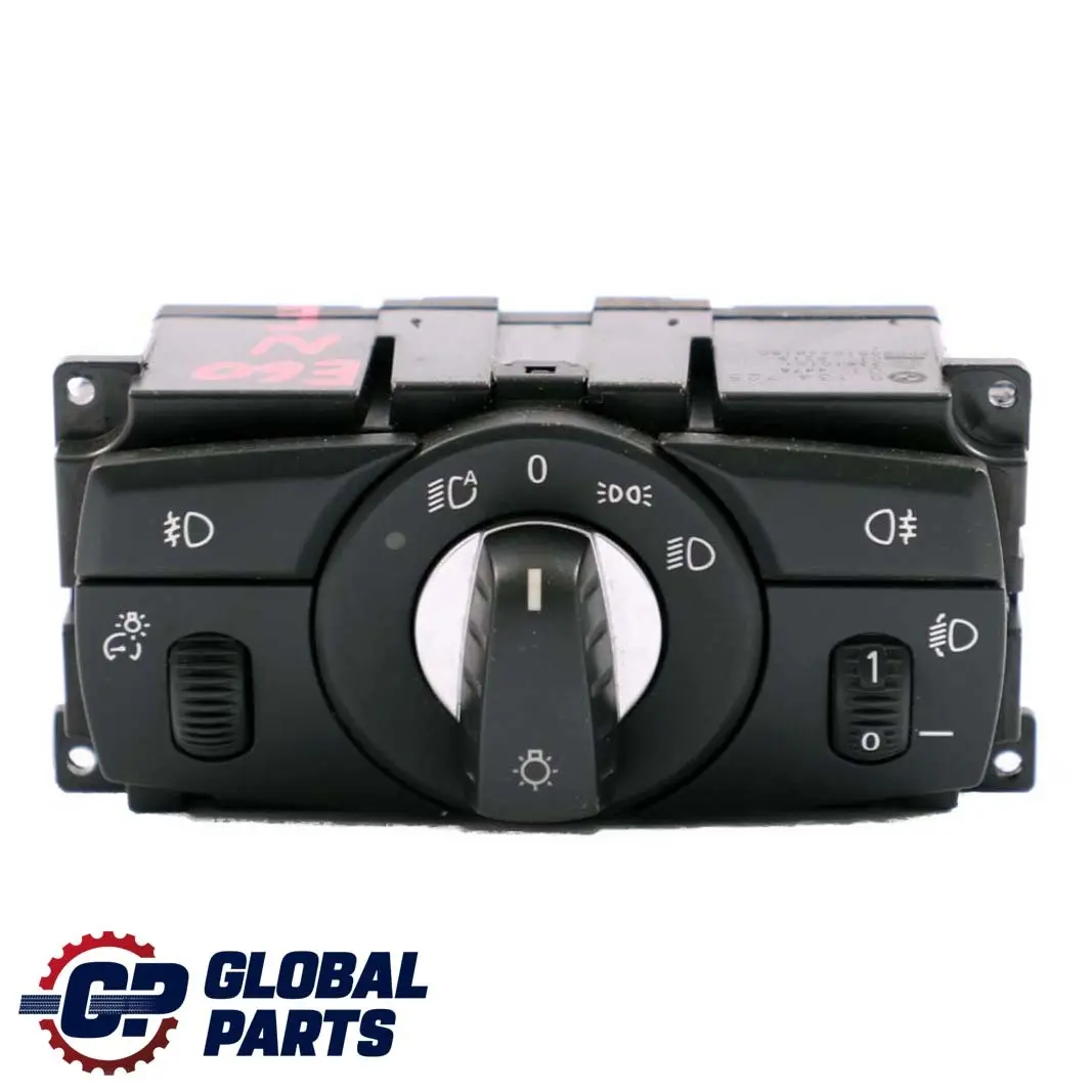 BMW X5 E70 E60 E61 LCI Control Element Light Headlight Switch Unit 9134725