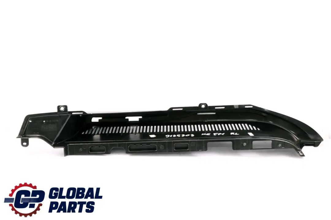 BMW X6 E71 Rear Left Vent Side Rail Cover In Trunk Lid - SKU 9135303 - Part number 6981053