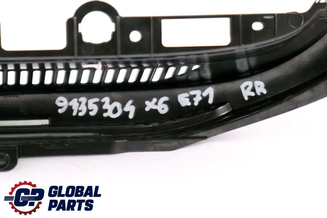 BMW X6 E71 Ventilación Trasera Derecha Rail Tapa En Maletero - SKU 9135304 - Número de pieza 6981054