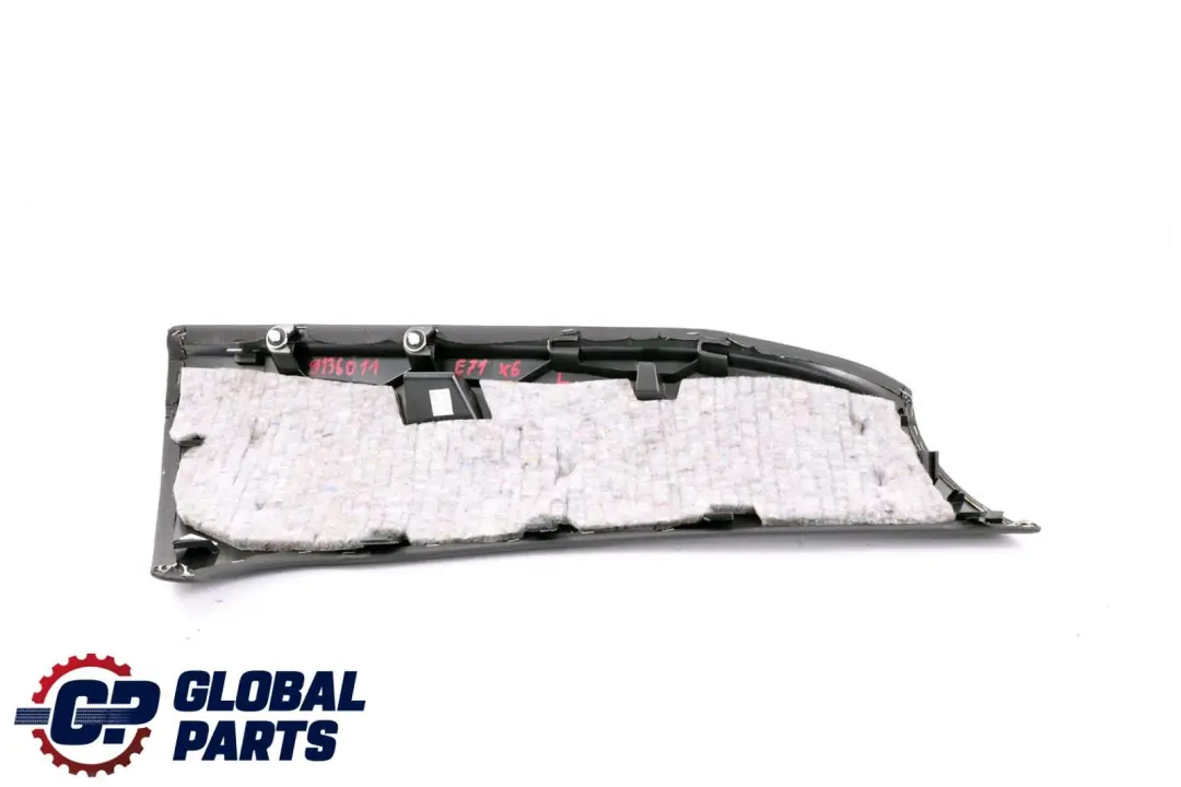 Blende C-Säule Unten Links Schwarz für BMW X6 er E71 mit Teilenummer 9136011 BMW X6 er E71 Blende C-Säule Unten Links Schwarz - SKU 9136011 - Teilenummer 9136011