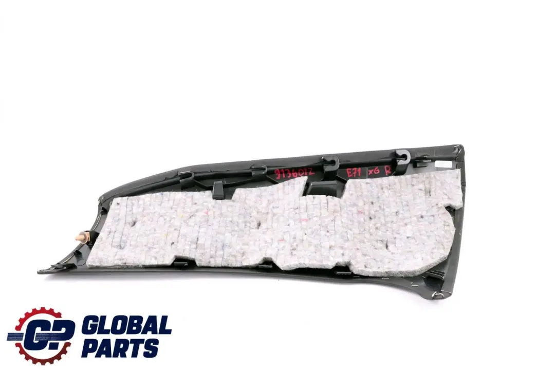 Osłona Panel Wykończenia Słupka C Dolny Prawy do BMW X6 E71 o numerze 9136012 BMW X6 E71 Osłona Panel Wykończenia Słupka C Dolny Prawy - SKU 9136012 - Numer Części 9136012