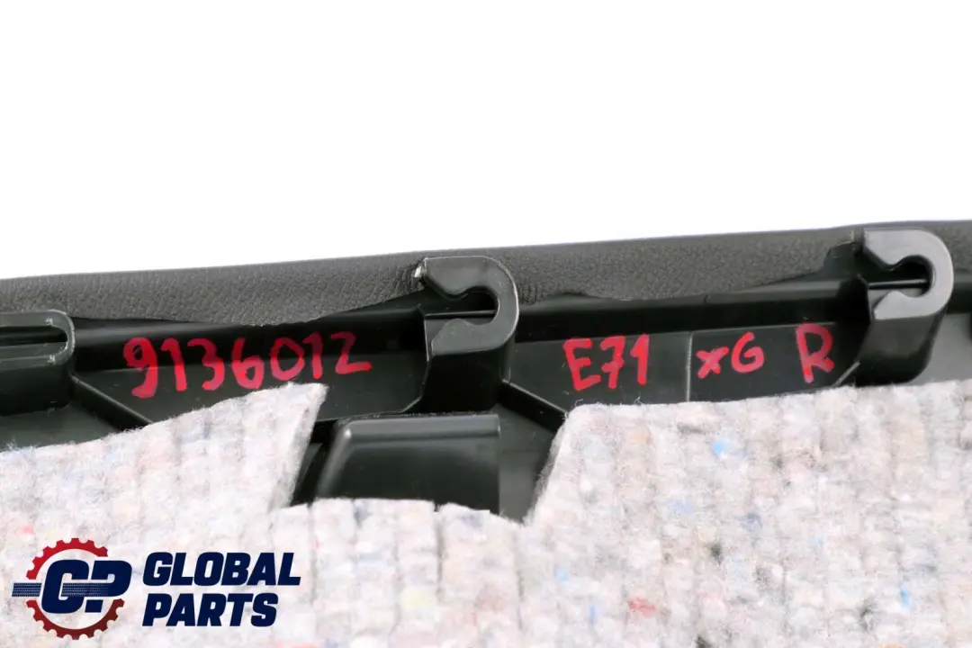 BMW X6 er E71 Blende C-Säule Unten Rechts Schwarz - SKU 9136012 - Teilenummer 9136012