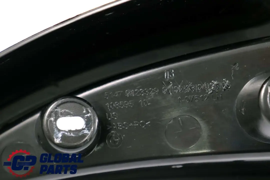 BMW X6 E71 Osłona słupka lewe schowka czarny - SKU 9136027 - Numer Części 9136027